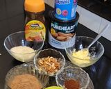 A picture of step 1 of Coffee Almond fudge.