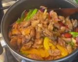Foto del paso 7 de la receta: Pollo con durazno 🍑, Chifa 💚