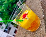 দুই স্তরওয়ালা আমের কাপ লস্যি (Mango cup lassi recipe in bengali) রেসিপি ধাপ - 3 ছবি