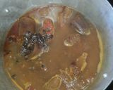A picture of step 7 of Ogbono soup.