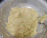 A picture of step 2 of Lauki Bhajia.