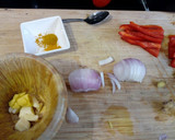 Foto del paso 1 de la receta: Bacalao al curry con leche de coco