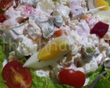 Hình bước làm 4 của món Salat Nga