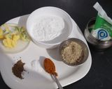 A picture of step 1 of Rice Peanut Biscuit.