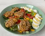 Foto del paso 6 de la receta Falafel al horno en ensalada