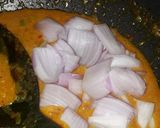 A picture of step 4 of Paneer nawabi (own creation).
