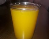 A picture of step 3 of Pineapple juice🥂.
