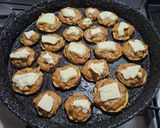 Foto del paso 4 de la receta: Medallones de berenjenas con salsa express de jamón y barbacoa