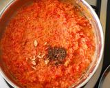 A picture of step 4 of Gazar ka Halwa.