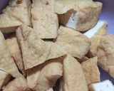Foto langkah ke 1 dari resep Gulai Tahu Telur Kacang Panjang.