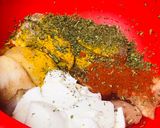 A picture of step 2 of Tomato chicken achari.