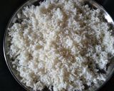 A picture of step 2 of Tamarind rice/ puliyogare.