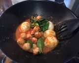 Foto langkah ke 5 dari resep Bola-bola tempe dan telur balado.