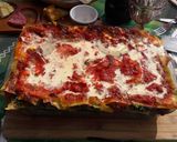 Foto del paso 9 de la receta: Lasaña mixta doble: carne y espinaca con bolognesa y bechamel