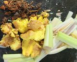 Hình bước làm 2 của món Bò kho móng giò heo
