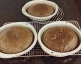 A picture of step 6 of Chocolate Layer Cake with Whipped Hazelnut Cream Filling and Frosting.