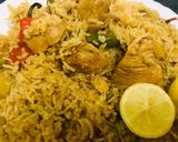 A picture of step 4 of Chicken mix biryani.
