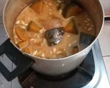 Foto langkah ke 3 dari resep Kolak kukus labu kuning.