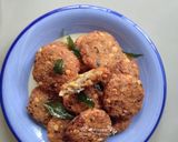 Gambar langkah 6 resipi Masala Vadai.