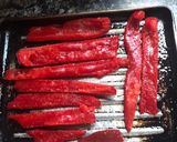 Foto del paso 1 de la receta: Morrones al horno para pizza con 3 ingredientes. Light y sin tacc