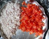 A picture of step 4 of Began bharta.