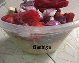 A picture of step 1 of Moimoi#Abuja.