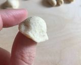 A picture of step 6 of Hand made orecchiette and cavatelli pasta: how to make them.