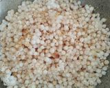 A picture of step 6 of Sago khichadi.
