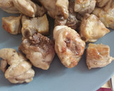 Foto del paso 1 de la receta: Arroz con pollo costillar y bajocas(judías)