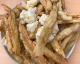 Foto del paso 5 de la receta: Berenjenas fritas con miel y queso de Cabra