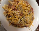 A picture of step 6 of Lasagna soup.