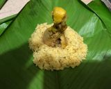 Foto del paso 1 de la receta: Juane de arroz acompañando con su frejolito melamela y salsa de cebolla con ají charapita