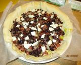 Foto del passaggio 6 della ricetta Torta radicchio rosso, speck e porro