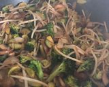 A picture of step 10 of Green Veg StirFry with Beanshoots.
