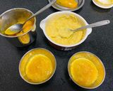 A picture of step 6 of Mango Phirni.