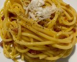 A picture of step 7 of Pasta alla Carbonara I.
