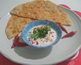 A picture of step 7 of Chicken paratha.