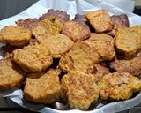 Foto del paso 5 de la receta: Bocadillos de zucchinis y coliflor con boniato al horno