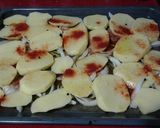Foto del paso 3 de la receta Pulpo con patatas al horno
