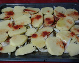 Foto del paso 3 de la receta: Pulpo con patatas al horno