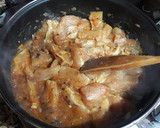 Foto del paso 12 de la receta: Tacos de pechuga de pollo al curry hingú con almejas japonesas
