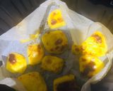 Hình bước làm 15 của món Bake it with me, bake it easy #1 :Bánh sữa nướng🥛🧀 Món ăn vặt dễ làm😋