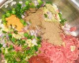 A picture of step 2 of Corn Veggie cutlets.