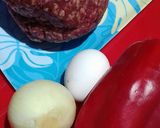 Foto del paso 1 de la receta: Pinchos de carne picada