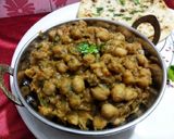 A picture of step 9 of Punjabi chole.