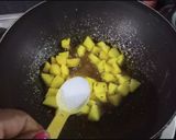 A picture of step 3 of Aloo Capsicum Dry Sabji.