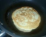 A picture of step 8 of Carrot flavoured American/Fluffy pancakes. #Authormarathon.