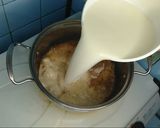 Foto langkah ke 3 dari resep Puding Cappuccino Cincau Segar.