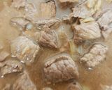A picture of step 2 of My Steak & Onion pie with Top Crust.