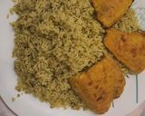 عکس مرحله 1 از دستور سبزی پلو با ماهی 🥰😋